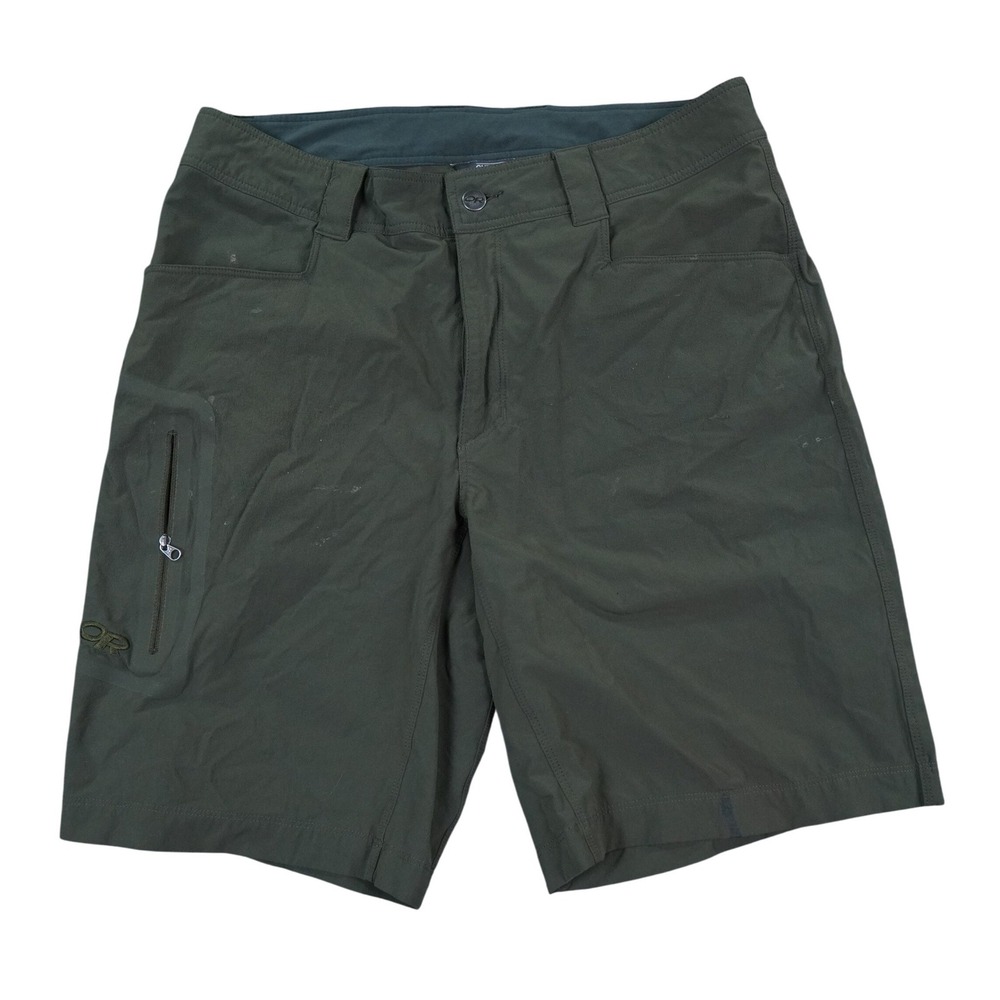 Outdoor Research Ferrosi Shorts Men 34 Green Hiking Trekking Lightweight